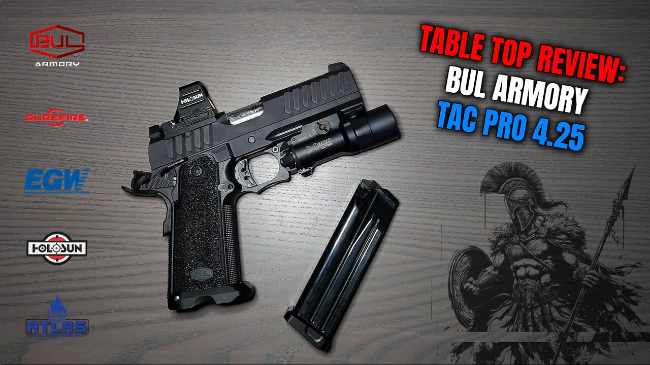 TABLE TOP REVIEW: BUL Armory TAC PRO 4.25