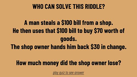 Play This Knowledge Quiz