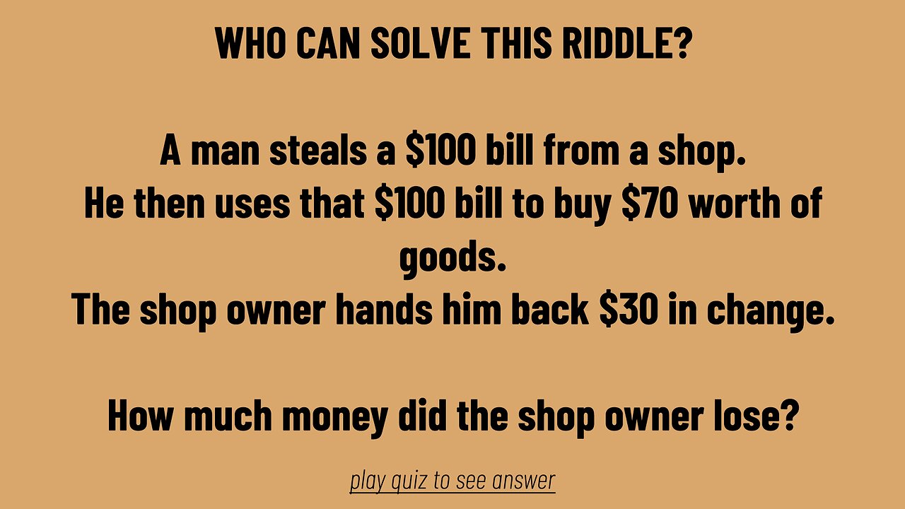 Play This Knowledge Quiz
