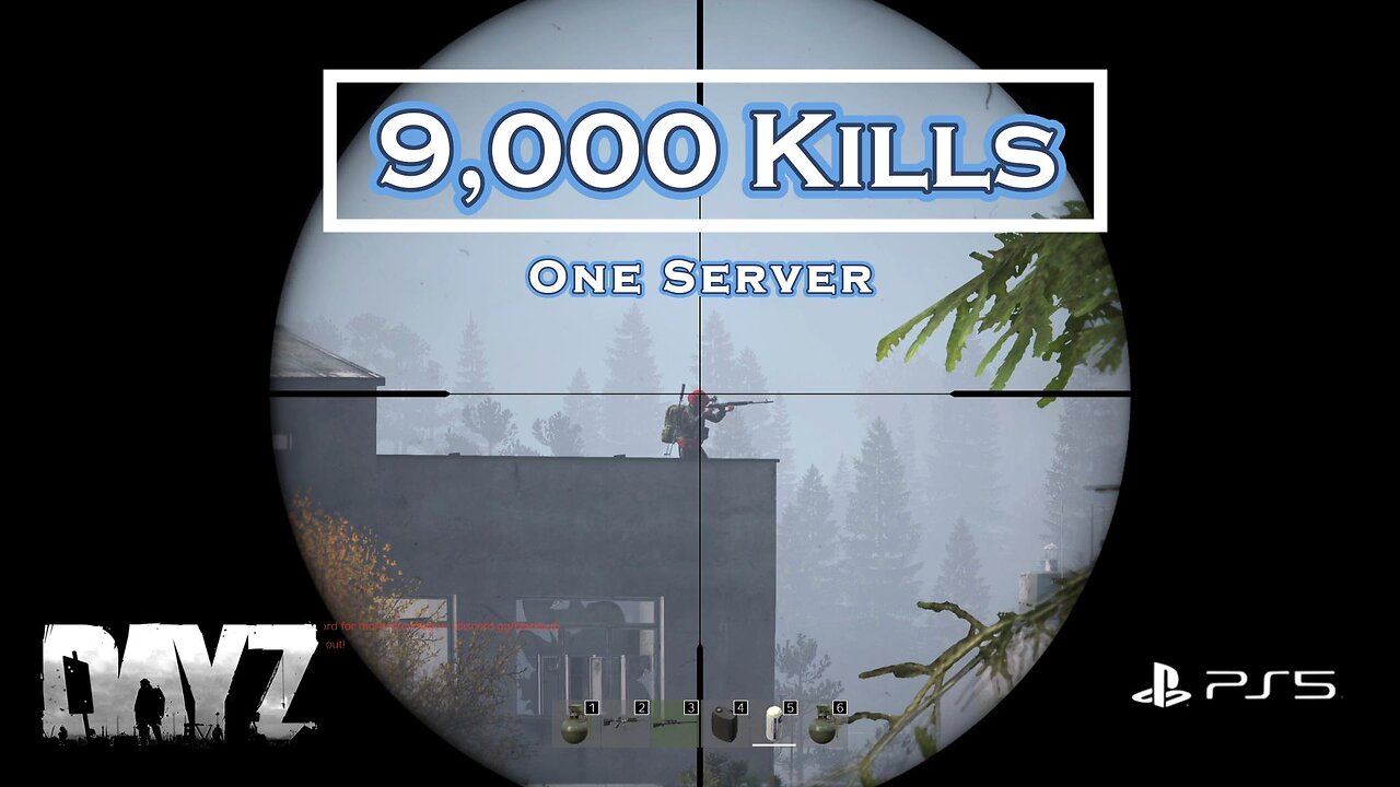 9,000 Kills One Server DayZ PS5