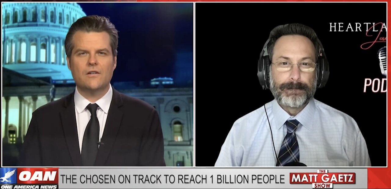 MATT GAETZ CELEBRATES ‘THE CHOSEN’ REACHING $140 MILLION AT THE BOX OFFICE