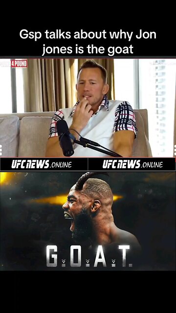 why Jon Jones is the GOAT. You HAVE to hear this! 🐐👑