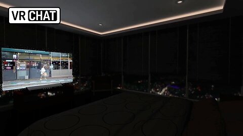 Fall Asleep In Your South Korean Apartment | Rain Sounds | VR Chat Ambience