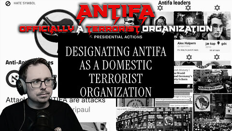 DONALD TRUMP: ANTIFA OFFICIALLY A DOMESTIC TERRORIST ORGANIZATION
