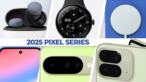 All Google 2025 Pixel Devices in 5mins