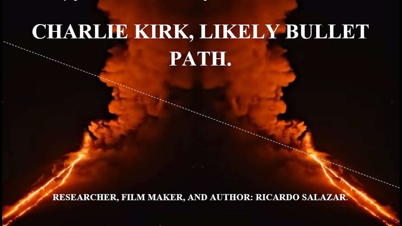 CHARLIE KIRK LIKELY BULLET PATH