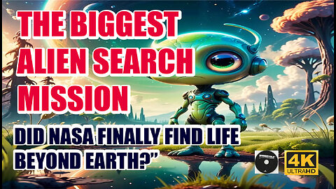 “THE BIGGEST ALIEN SEARCH MISSION / DID NASA FINALLY FIND LIFE BEYOND EARTH?”