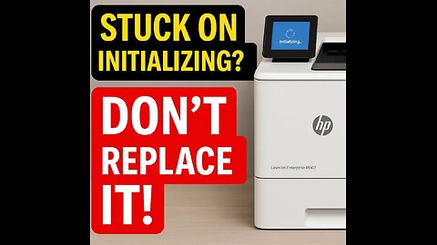 How to Fix HP LaserJet M507 Stuck on Initializing (Step-by-Step)