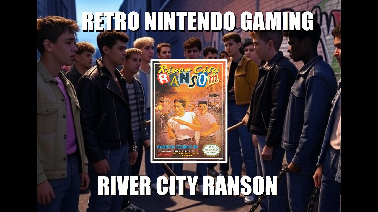 River City Ransom Full Run: Chill & Chat with BrightGaming playing a classic Beat 'em Up NES Game