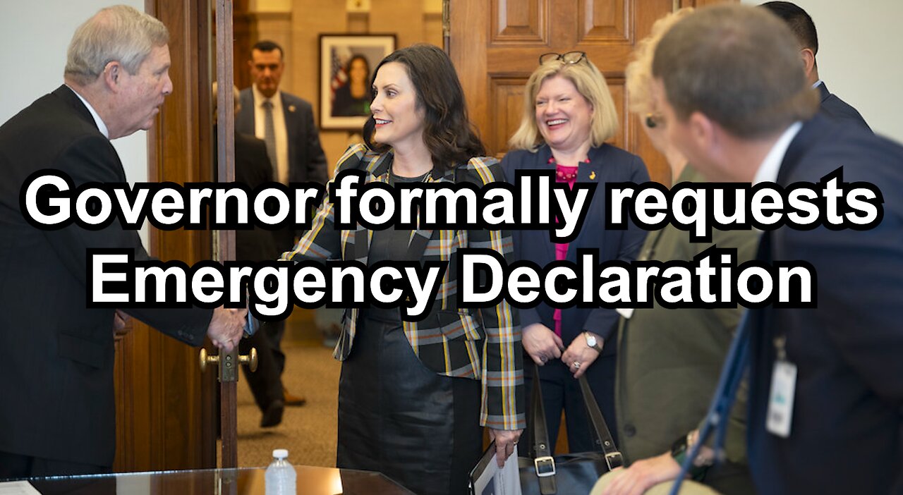 Governor formally requests Emergency Declaration