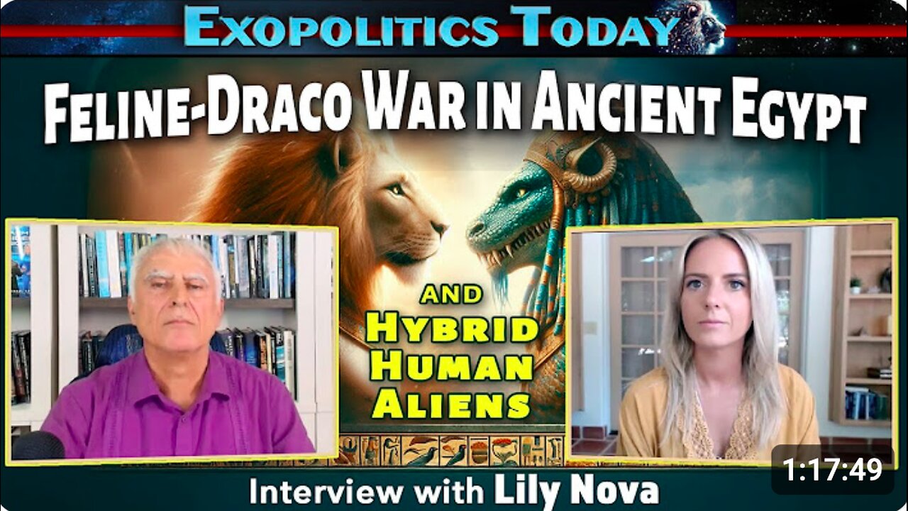 Hybrid Human Aliens, Ancient Egypt, Underground Bases, and DNA Activation