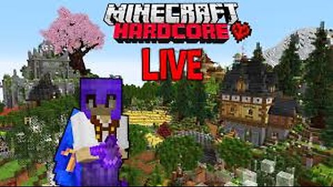 Building in my 1000 Day Hardcore World! (FIRST HARDCORE STREAM!!12