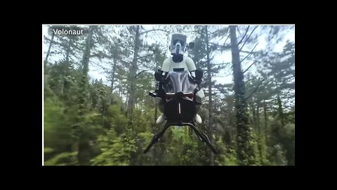 Flying motorcycle zooms at 124 mph without touching the ground