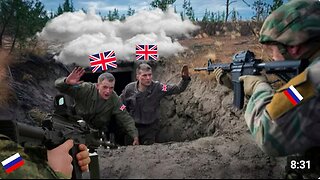 Tensions are rising: Following the capture of MI6 officers by Russian special forces, British troops landed in Nikolayev
