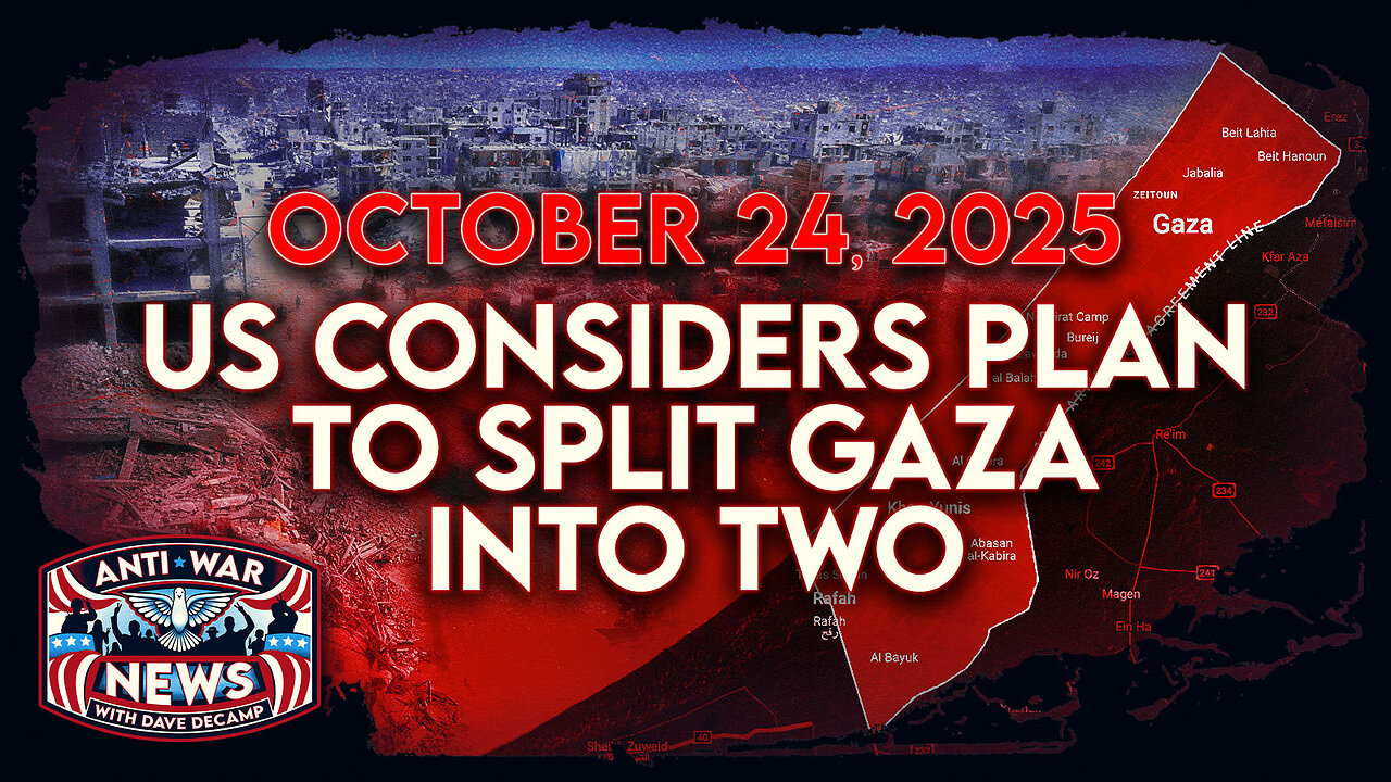 US Considers Splitting Gaza into Two, US Bombs Another Boat, Putin Brushes Off Sanctions, and More