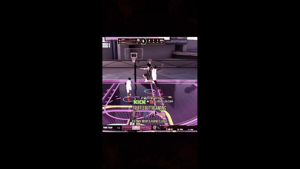 High Flying Denier 💪🏿⛹🏿♂️🏀 #2k26 #fyp #gaming #blockshot #defense