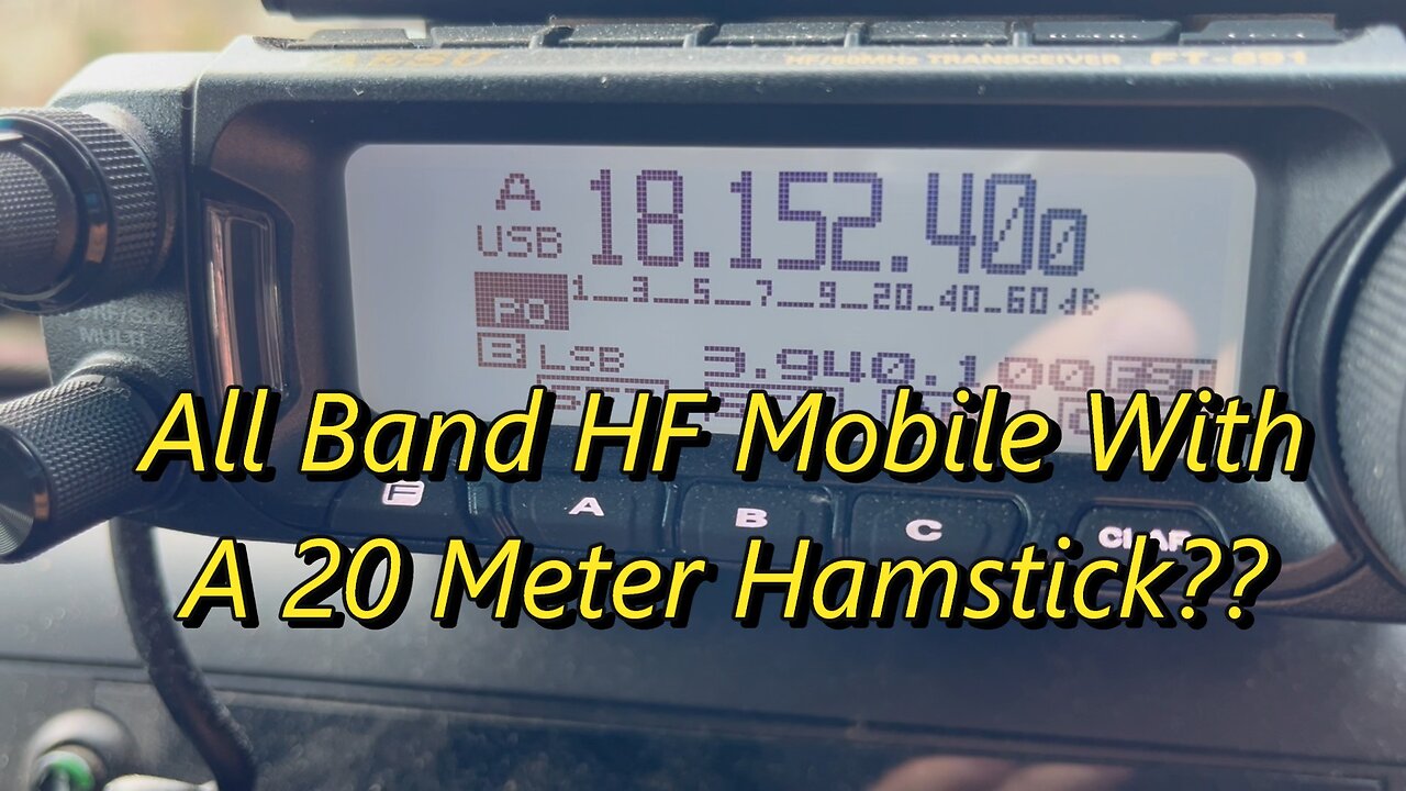 20 Meter Hamstick On ALL HF Bands?