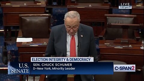 Chuck Schumer announces that the SAVE Act, which requires proof of citizenship to register to vote