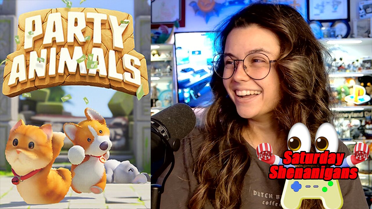 Saturday Shenanigans!! - Let's Play: Party Animals