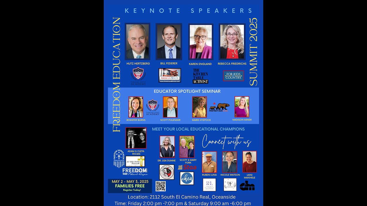 Eye of the STORM LIVE-> Freedom Education Summitt 2025