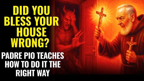DID YOU BLESS YOUR HOUSE WRONG- PADRE PIO TEACHES HOW TO DO IT THE RIGHT WAY