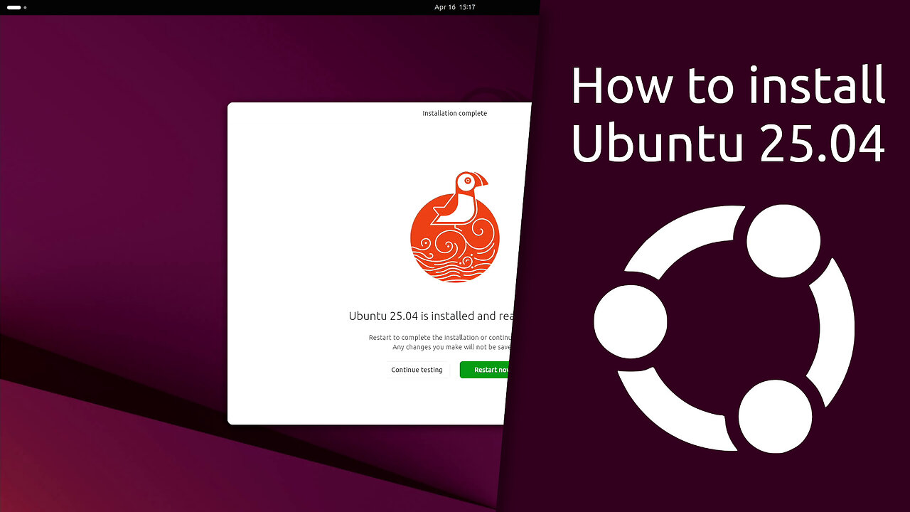 How to install Ubuntu 25.04 Plucky Puffin