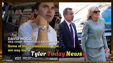 David Hogg caught on hidden camera talking about the Democrat party