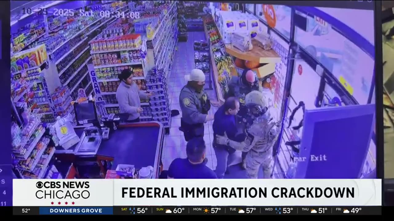 Tear gas deployed, worker detained during NW Side immigration operation