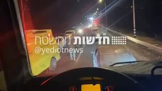 IDF forces in the southern Hebron area after the shooting attack