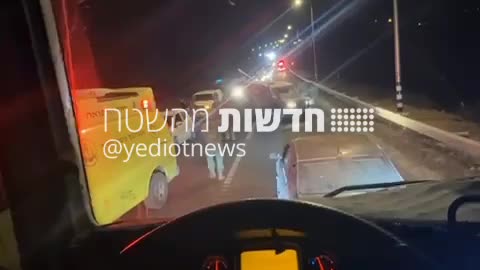 IDF forces in the southern Hebron area after the shooting attack