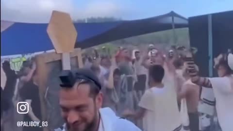 Jews throwing a party near Gaza Border miles away from starving children