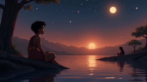 Sleeping girl of the spinifex plains