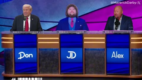 Maverick Alexander - ＂𝘑𝘌𝘖𝘗𝘈𝘙𝘋𝘠 𝕏＂ Guest star Donald Trump. They're goin