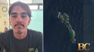 Rescuers find lost Australian surfer on uninhabited island