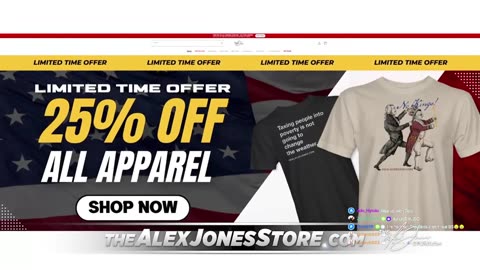 INFOWARS - ALEX JONES - THERE'S A WAR ON FOR YOUR MIND! ➡ THE ALEX JONES SHOW • THE AMERICAN JOURNAL WITH HARRISON SMITH • WAR ROOM WITH ROB DEW