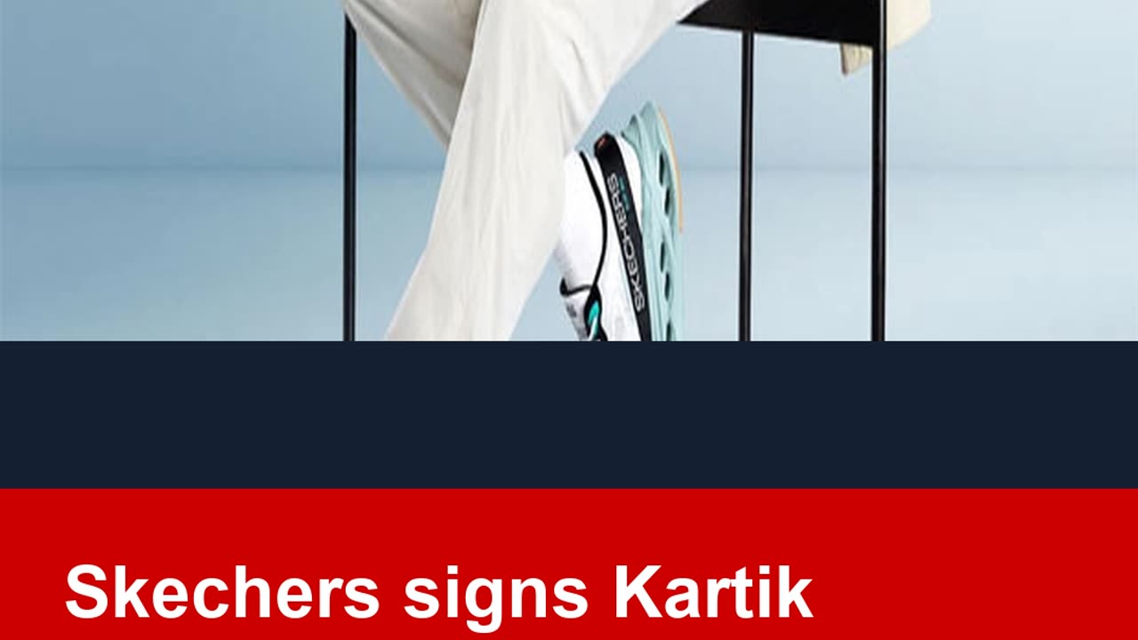Skechers signs Kartik Aaryan as brand ambassador for India
