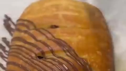 Amazing: Chocolate Croissant! #satisfying #stepbystep #madefromscratch #pastrych