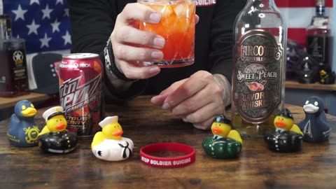 Leland Cornwell - Marcotte Sweet Peach Whiskey & Mtn Dew Cherry Citrus Soda