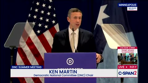 DNC Chair Labels America 'Fascist Regime' During Unhinged Rant