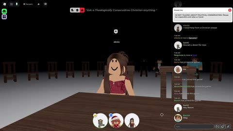 PLAYING GAME 😪 DEABTING ROBLOX PLAYERS ABoUT TRUMP!!!!