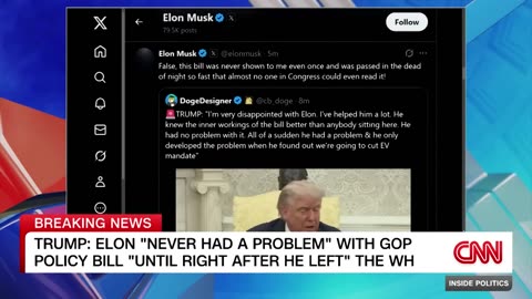 Trump, Musk feud explodes into public view