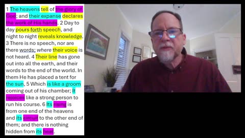 God Wrote 2 Books - General & Special Revelation - Psalm 19 - Integration Counseling is Best!