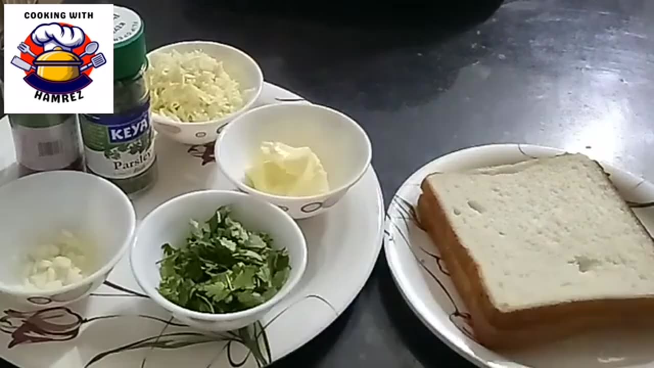 4- Cheese Garlic Bread