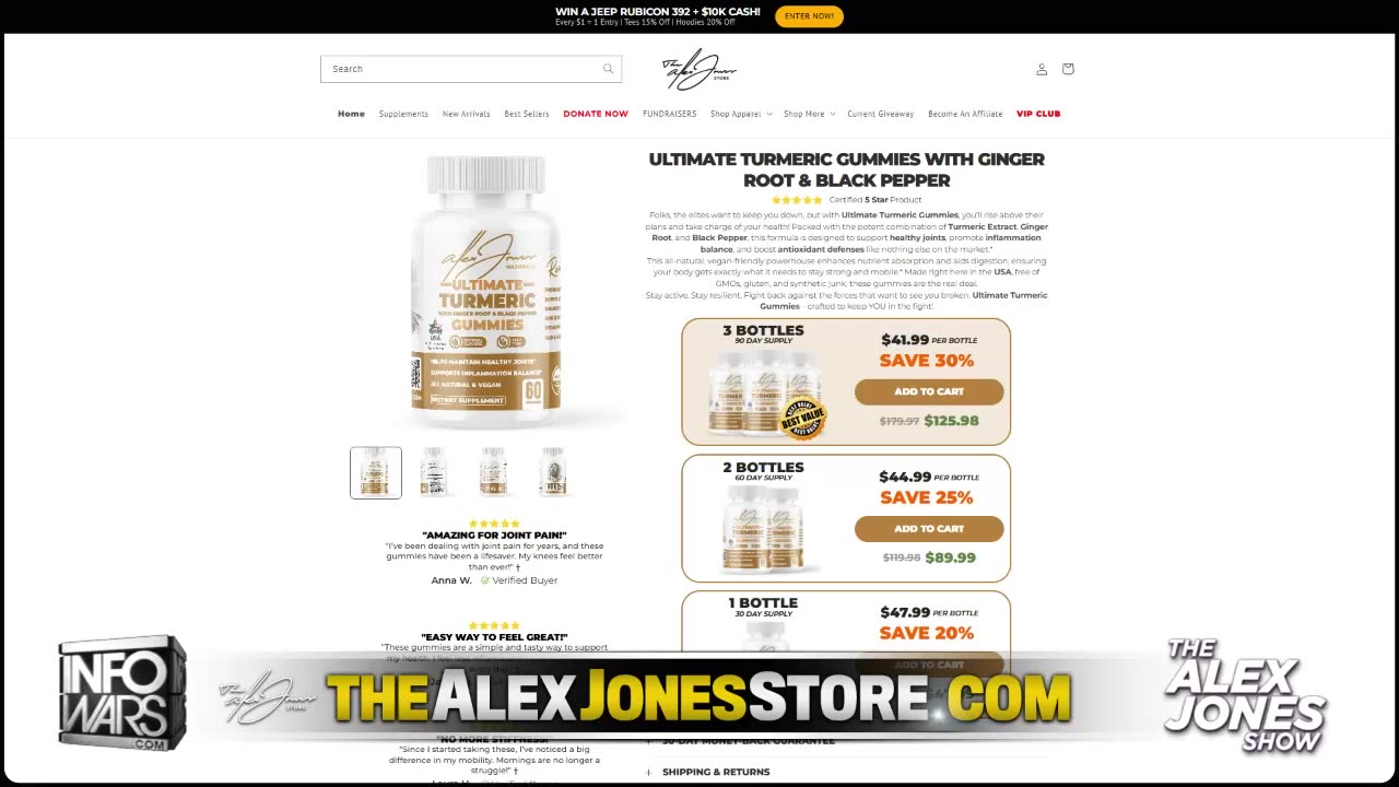 ALEX JONES — FULL SHOW 3/17/25