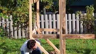 DIY mini sauna with pallets 🔥