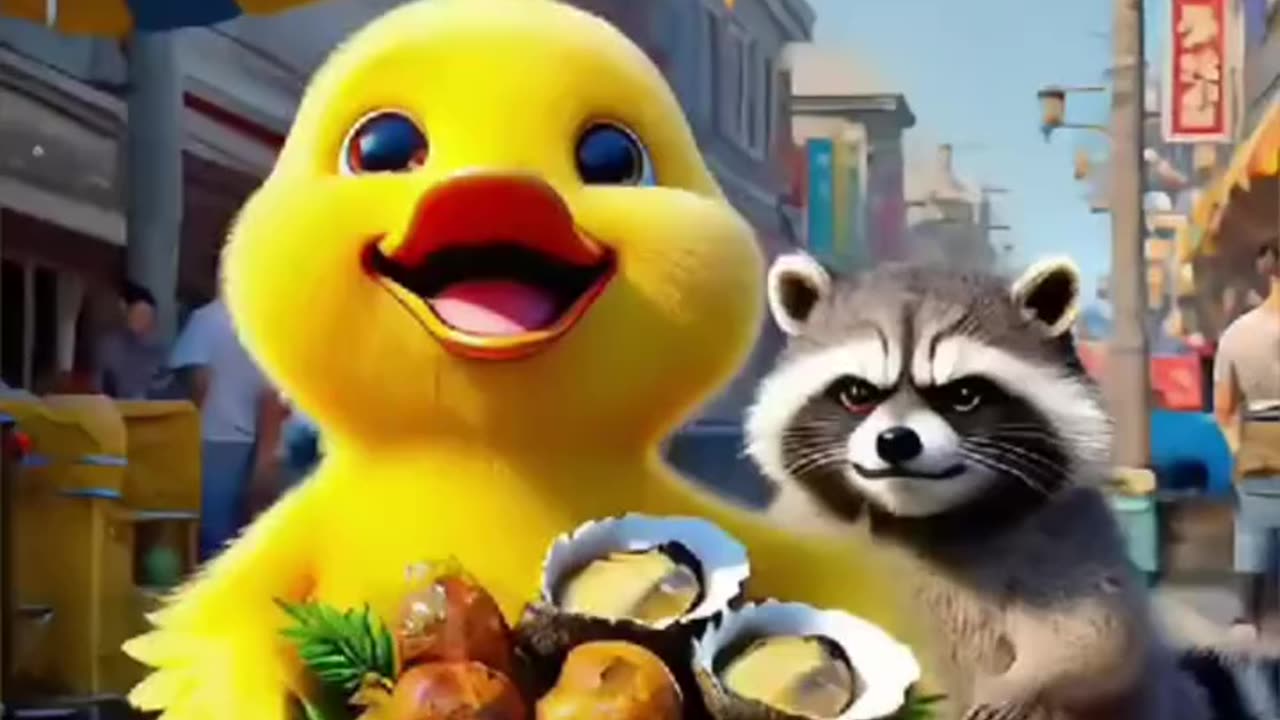 Happy duck video, funny video