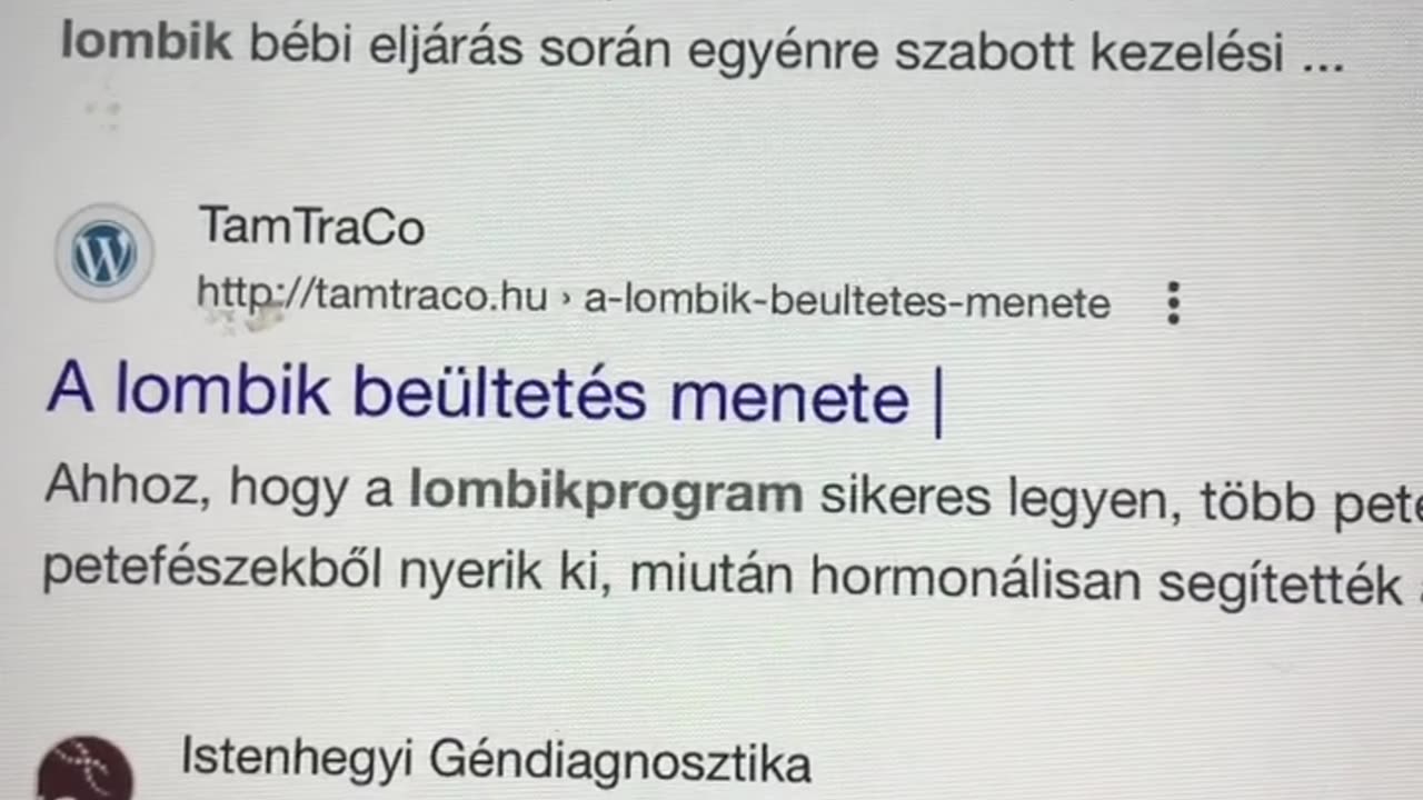 A lombikprogram veszélye