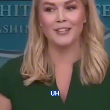 White House Press Secretary Karoline Leavitt...