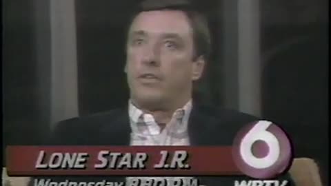 May 1987 - WRTV Indianapolis Promo for 'Lone Star J.R.'