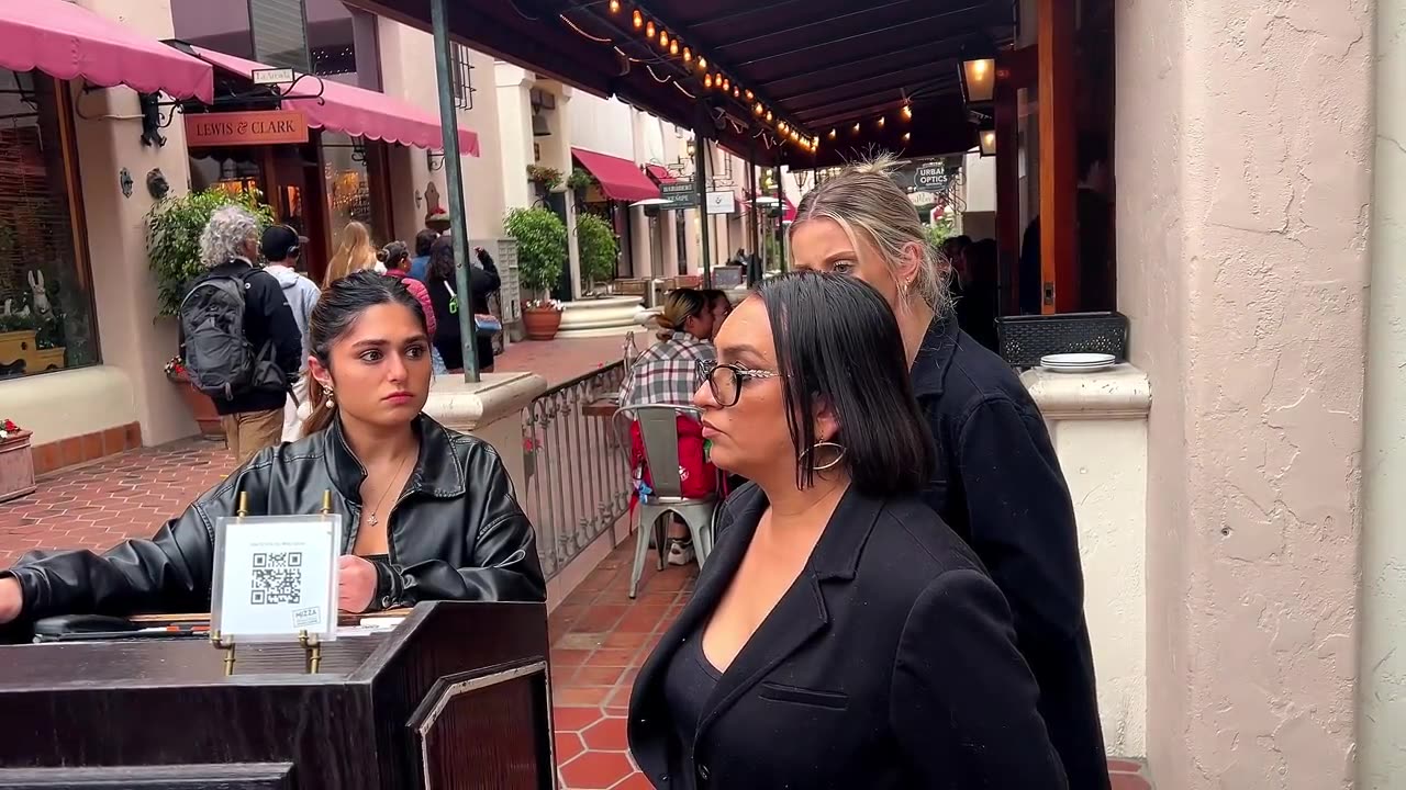 TRIGGERED Santa Barbara Karens Lose Their Minds Over A Camera! (720p60fps)